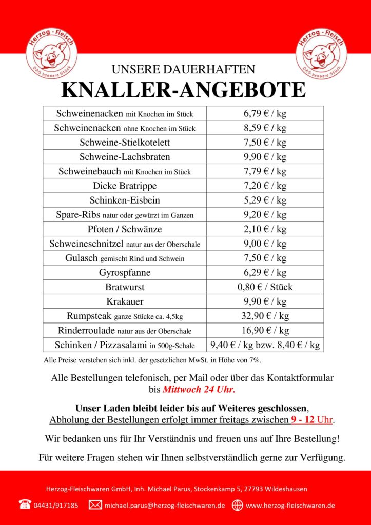 Read more about the article Knallerangebote