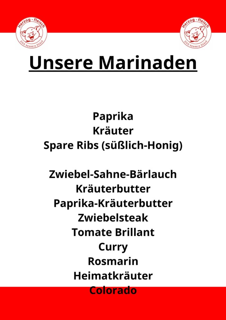 Read more about the article Unsere Marinaden
