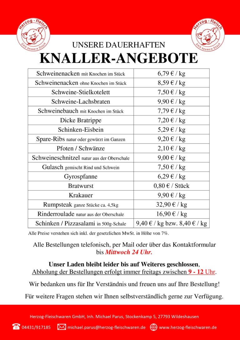 Read more about the article Knallerangebote